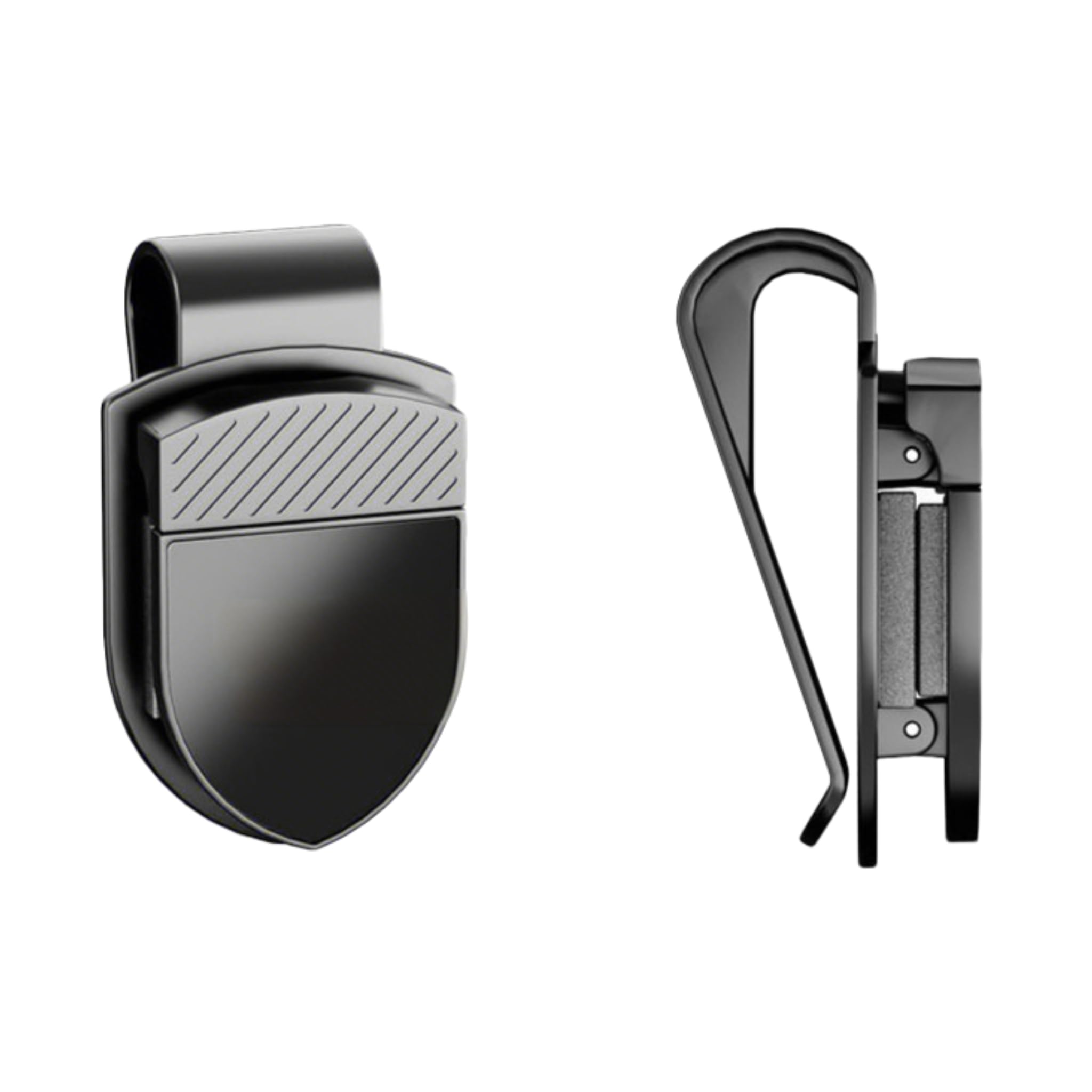 WENINETIES 2 Pcs Car Glasses Holder for SsangYong KGM Torres 2022-2026, Sun Visor Sunglasses Mount Auto Interior Accessories Secure Storage Clip Practical