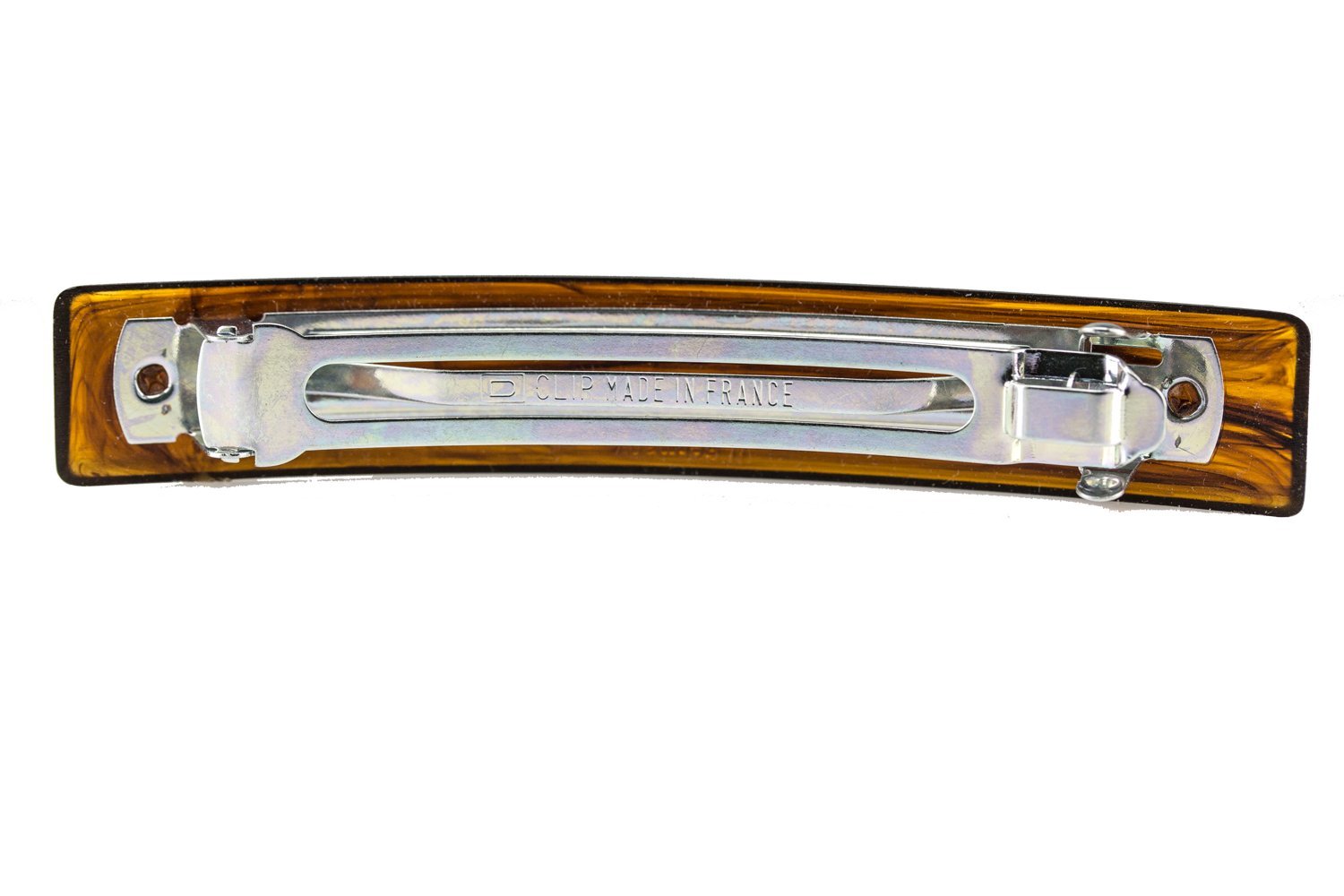 WeLoveBeads - 1 fermaglio libellule, 8 x 2,5 cm, colore: Avana