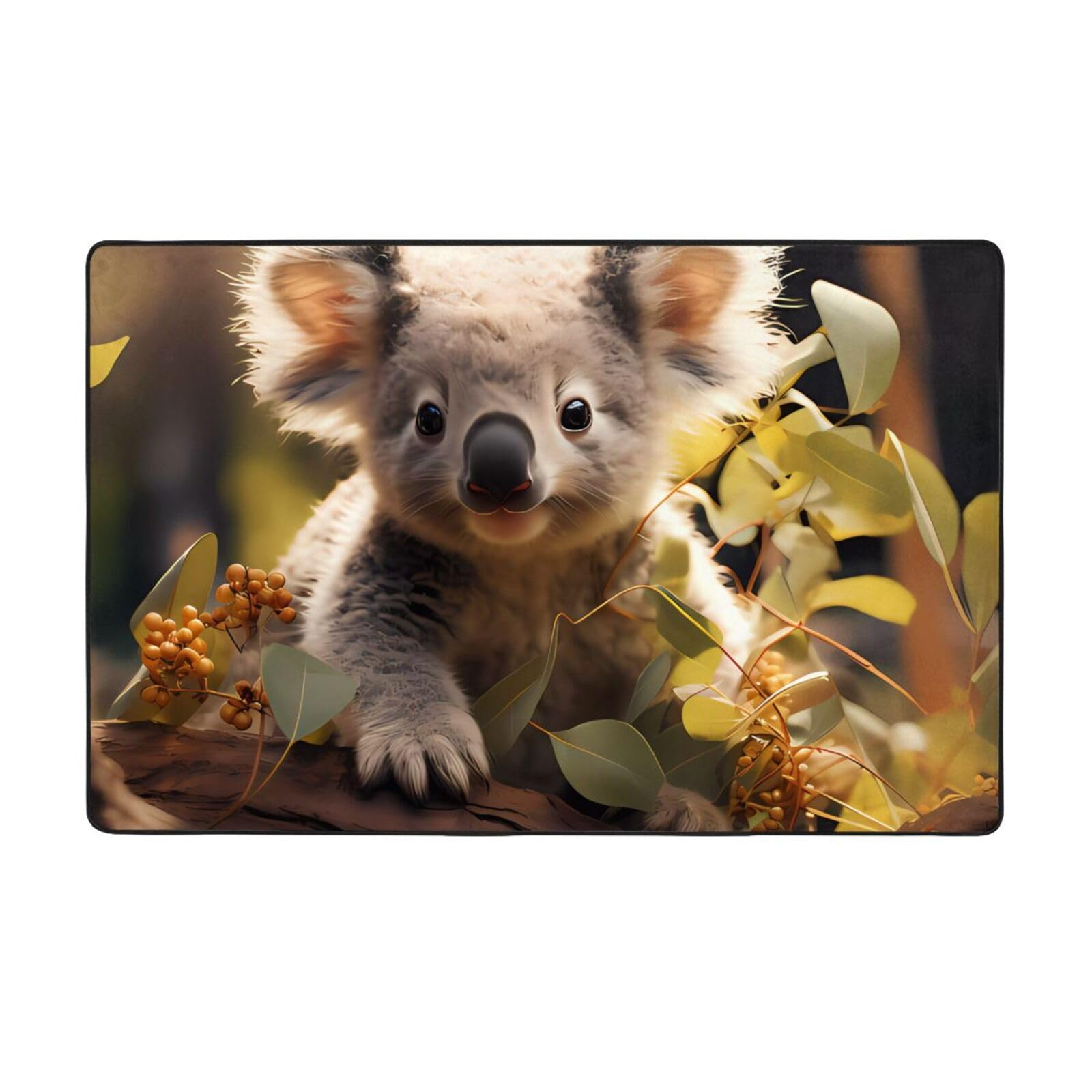 Tapis koala doux pour créer un coin lecture dans la chambre