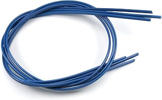 Othmro 3Pcs 3.28ft ABS Plastic Welding Rods, Blue 1/5"x1/60" (WxTHK) ABS Plastic Shell Repair Rods Welder Sticks for Daily Plastic Repair, Car bumper Plastic Repair, Hot Air Gun