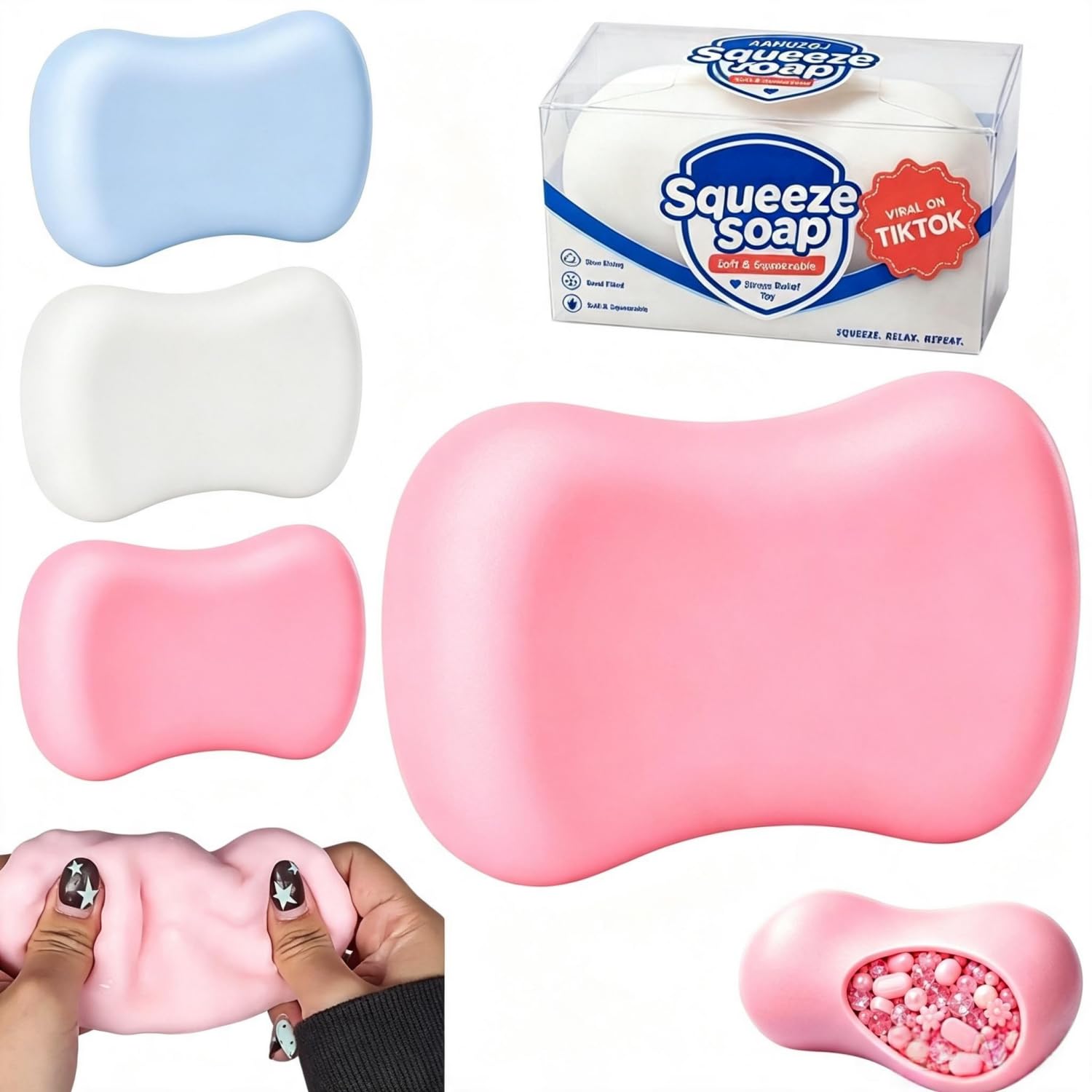 Crunchy Soap Squishy Asmr Stress Ball — image 1