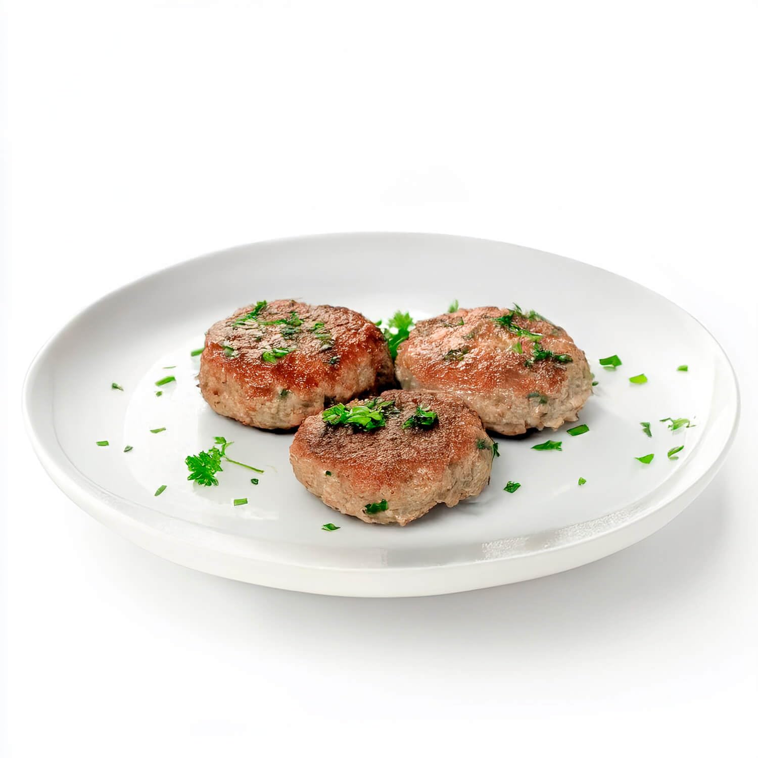 BARIN SET 3x Frikadellen Kotlety aus Schweinefleisch 1950g Tiefgefroren Traditionelle Hackfleischbällchen Handgefertigt mit Natürlichen Zutaten Ohne Geschmacksverstärker Einfache Zubereitung