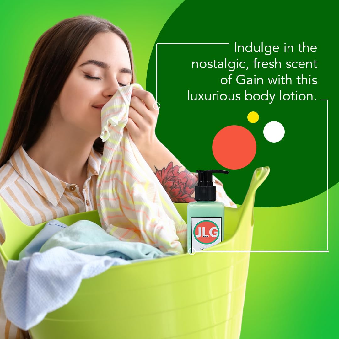 Just Like Gain™️ Fresh Laundry Scent Body Lotion, 8.5 Fl Oz 251ml - Moisturizing Lotion with Vitamin E - Cruelty Free Hydrating Skin Care for Women