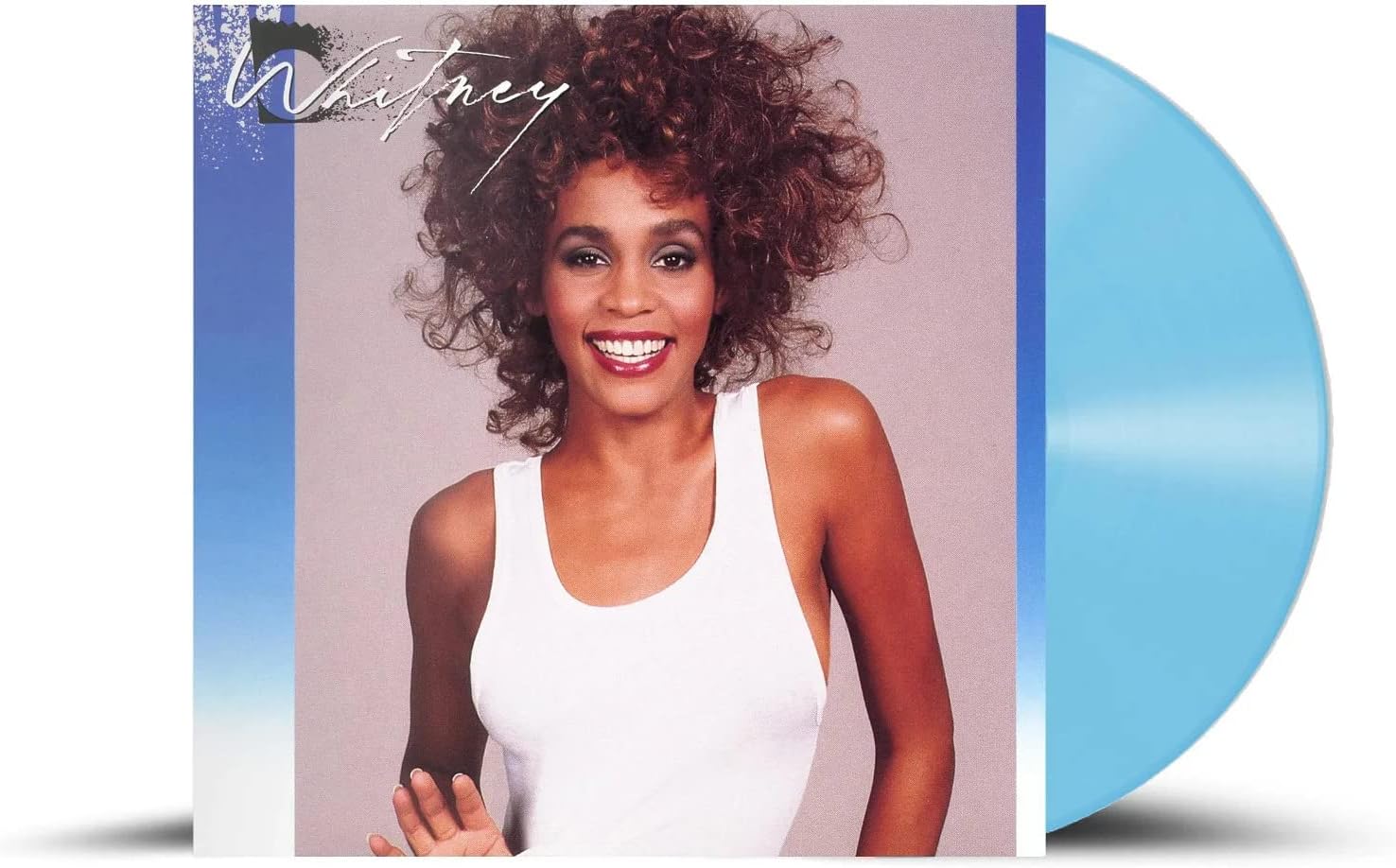 Whitney - Limited Blue Colored Vinyl por Whitney Houston — capa do álbum