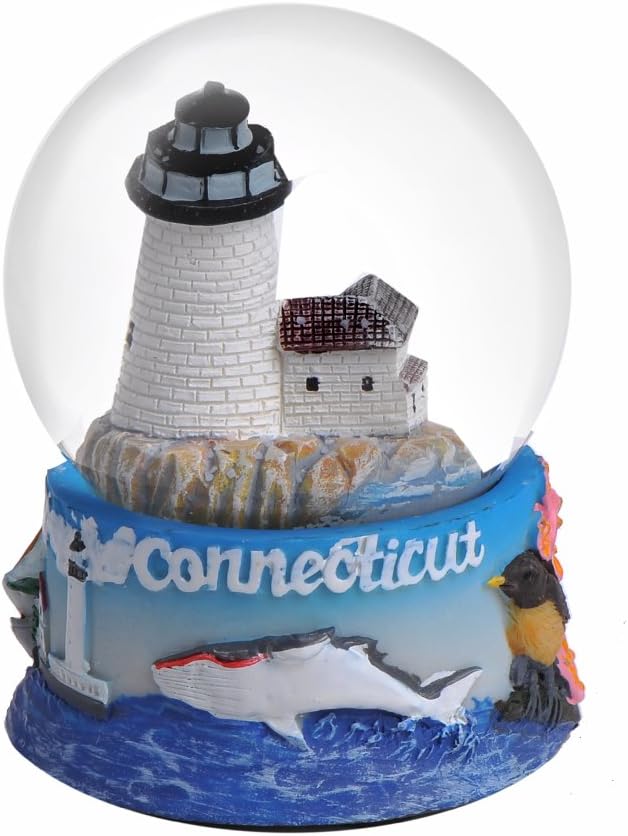 Connecticut Snow Globe 65mm