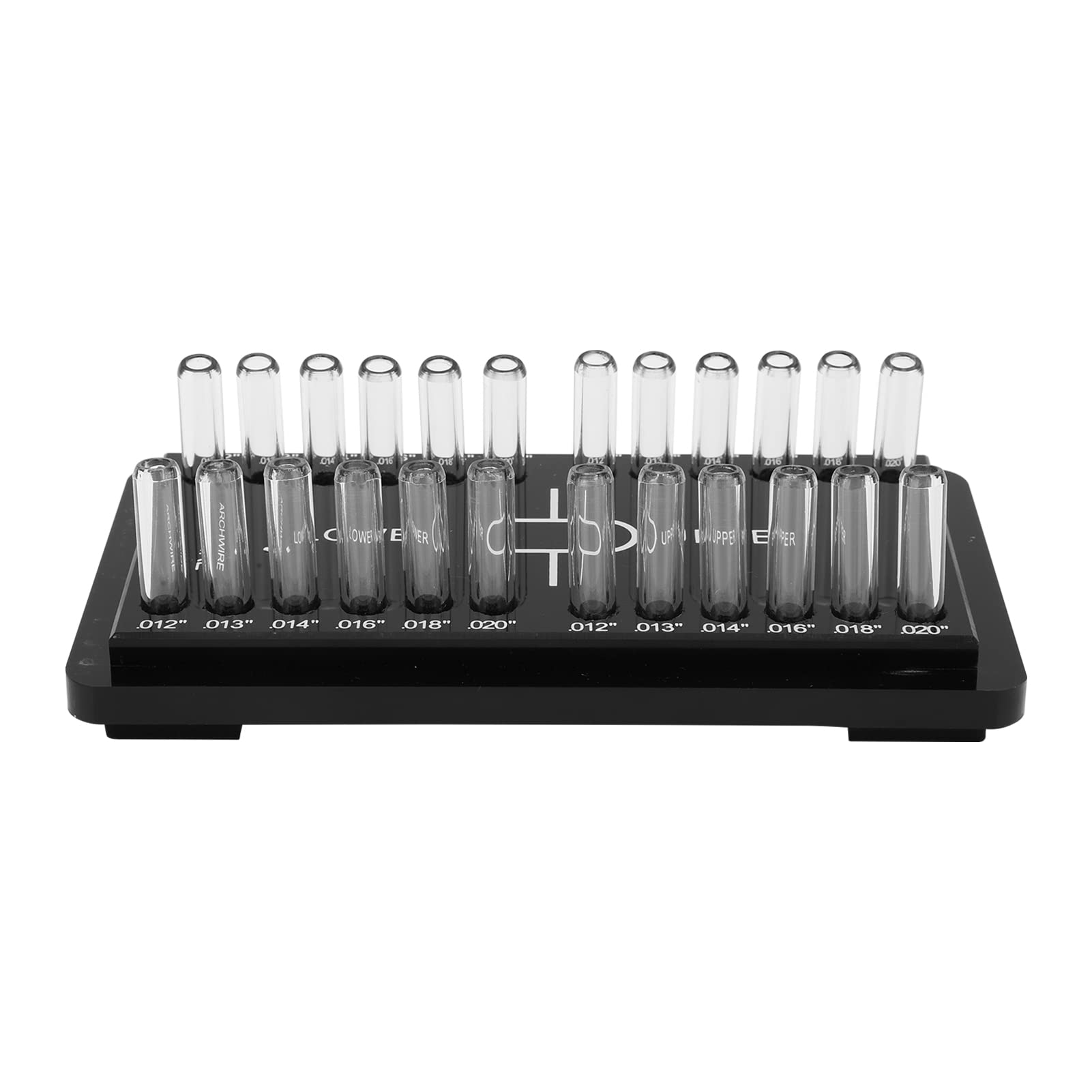 Boîte de rangement orthodontique en fil d'arche, support pratique pour matériaux orthodontiques et consommables oraux dans les hôpitaux