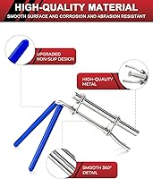Vista 2 de Juego de 5 piezas de herramientas de instalación de sellos hidráulicos, herramientas de reparación de sellos de pistón de cilindro hidráulico, kits