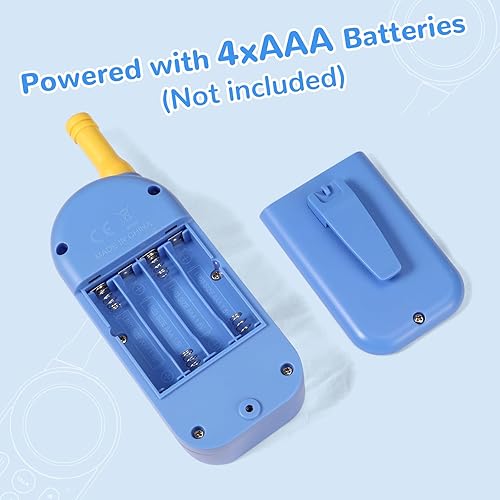 Miniatura 2 de Walkie Talkies para niños juguetes para niños de 3 a 12 años de edad, 22 canales, juguete de radio de 2 vías con linterna LCD retroiluminada,