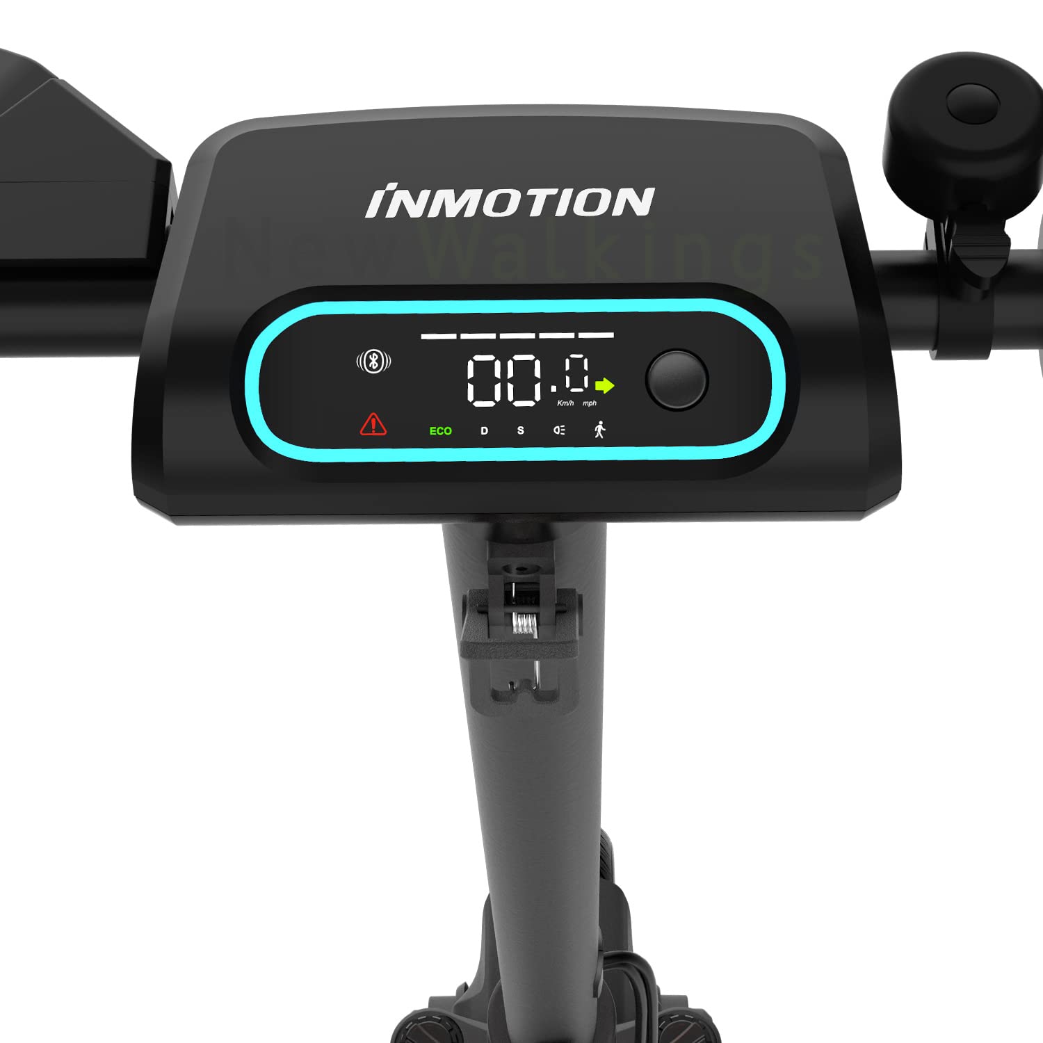 INMOTION Trottinette Electrique Adulte S1F, Moteur 500W, Autonomie jusqu'à 80km, 25KM/H