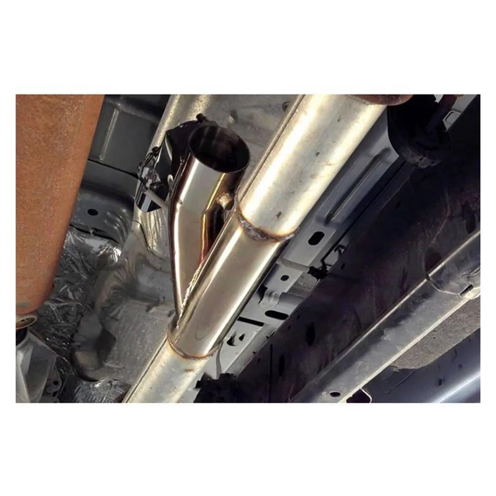 Tubo de escape del coche Kit de corte para escape eléctrico Universal 2,5 "y 3", para sistema único válvula Control tubería Y(3 inch)