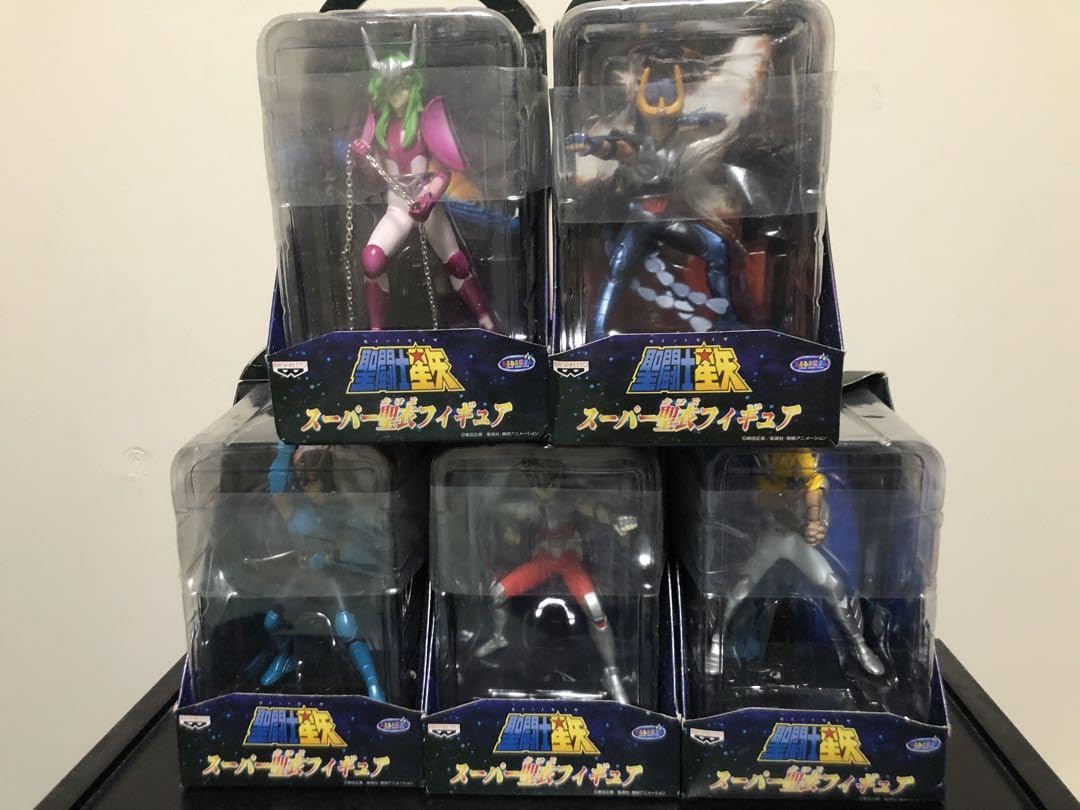 : 聖闘士星矢 スーパー聖衣フィギュア 全5種 : おもちゃ