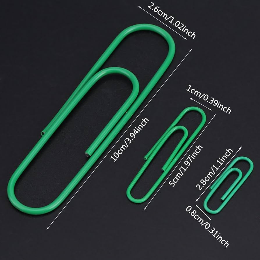 Set Di 250 Graffette Colorate Da 28 Mm - 10 Colori, Con Scatola Portabile, Per Ufficio E Scuola - Foto 5