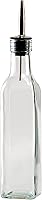 Vista 1 de Winco Botella de aceite/vinagre con parte superior, 8 onzas, transparente, mediana