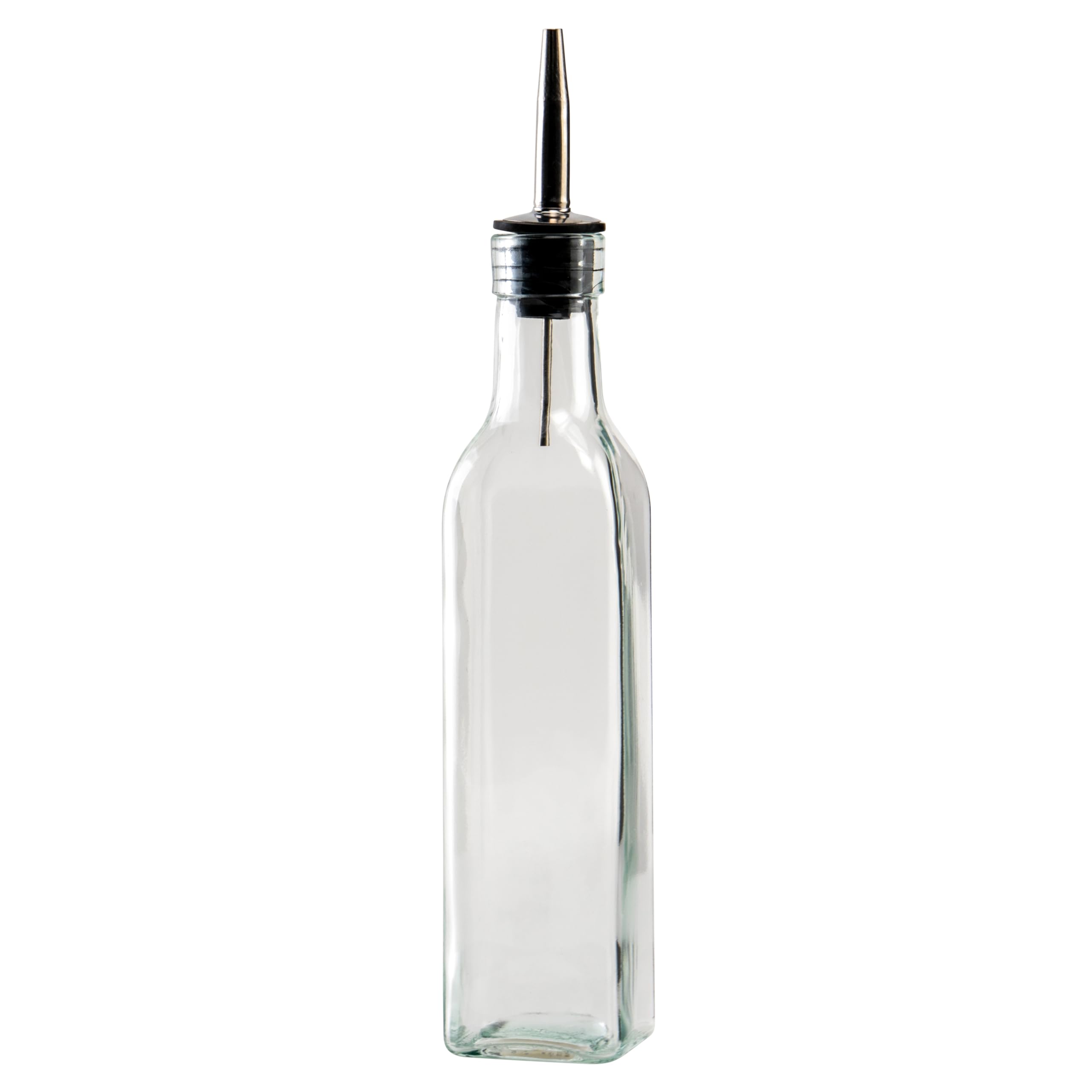 Bouteille d'huile Winco GOB-8 avec bec verseur anti-goutte pour un dosage précis