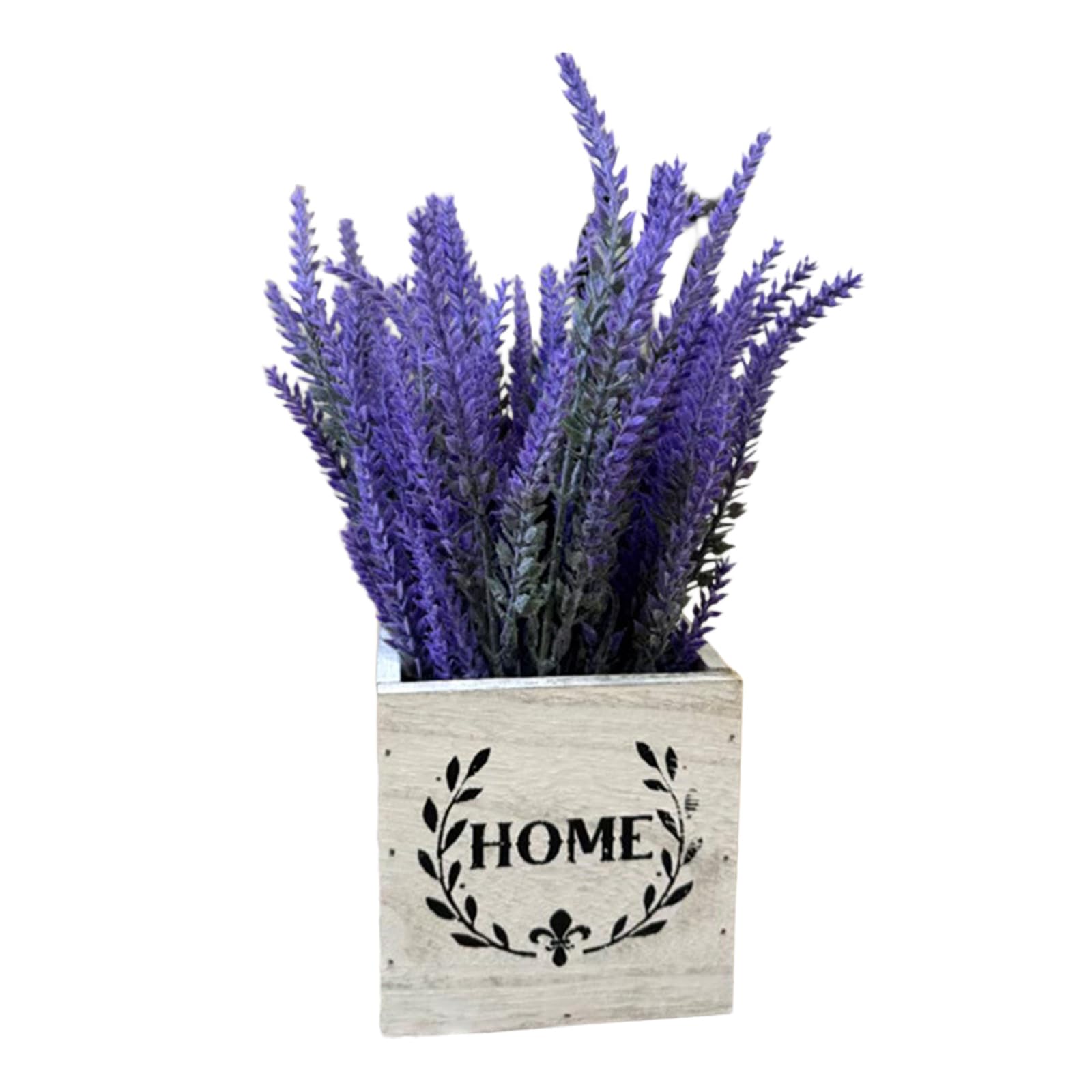 Buxuaaaa Artificial Flower Plant in Wood Planter Realistic Artificial Flower Bouquets with Vase for Patio Windowsills Yard Garden Windowsill Planter Box for Succulents