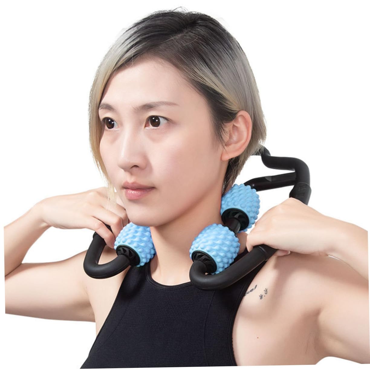 Rullo Massaggiatore Larghezza Regolabile per Muscoli Gambe Struttura Elastica in Pp e Design Unico per Rilassare i Muscoli e Alleviare Dolori, per Yoga e Stretching