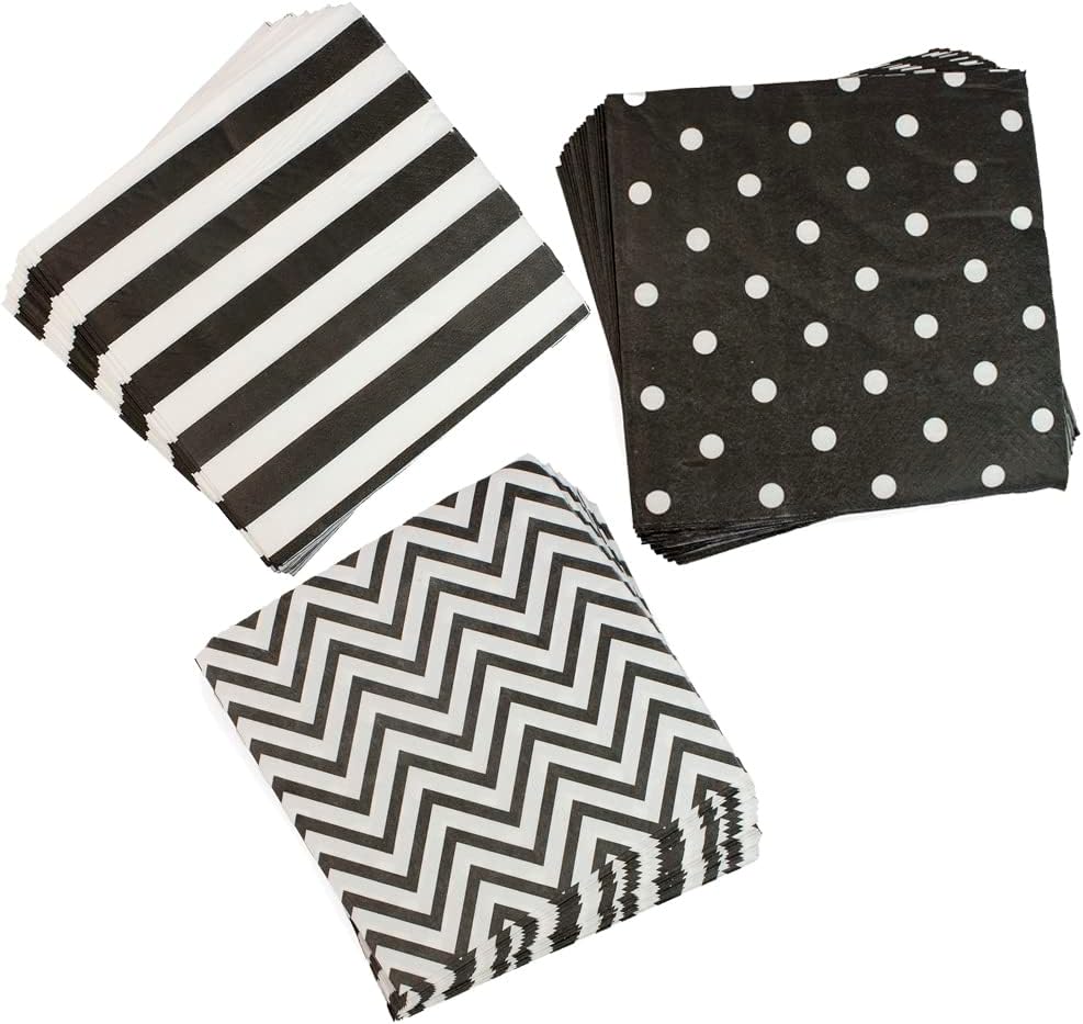 black napkin