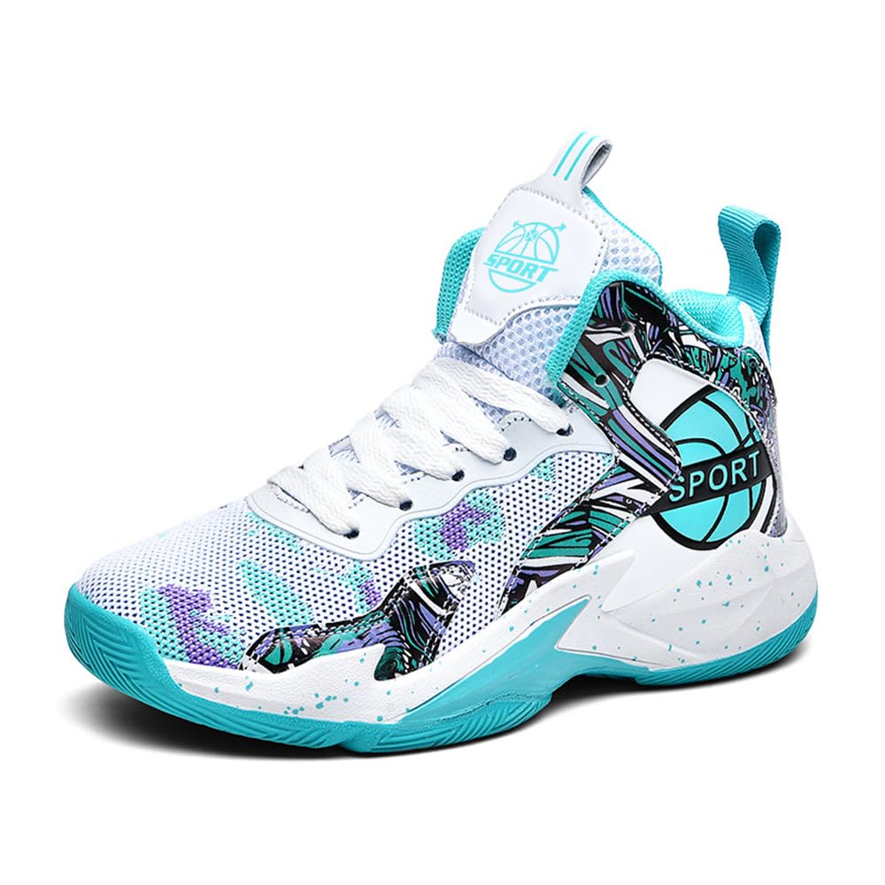 Hixingo Zapatillas de Baloncesto para Niño Niña Unisex Deportivas Casuales