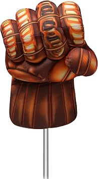 LeFeng Golf Club Head Covers Perfect for 460cc Driver and Fairway Wood Funny Palm Shape Wood Head Covers