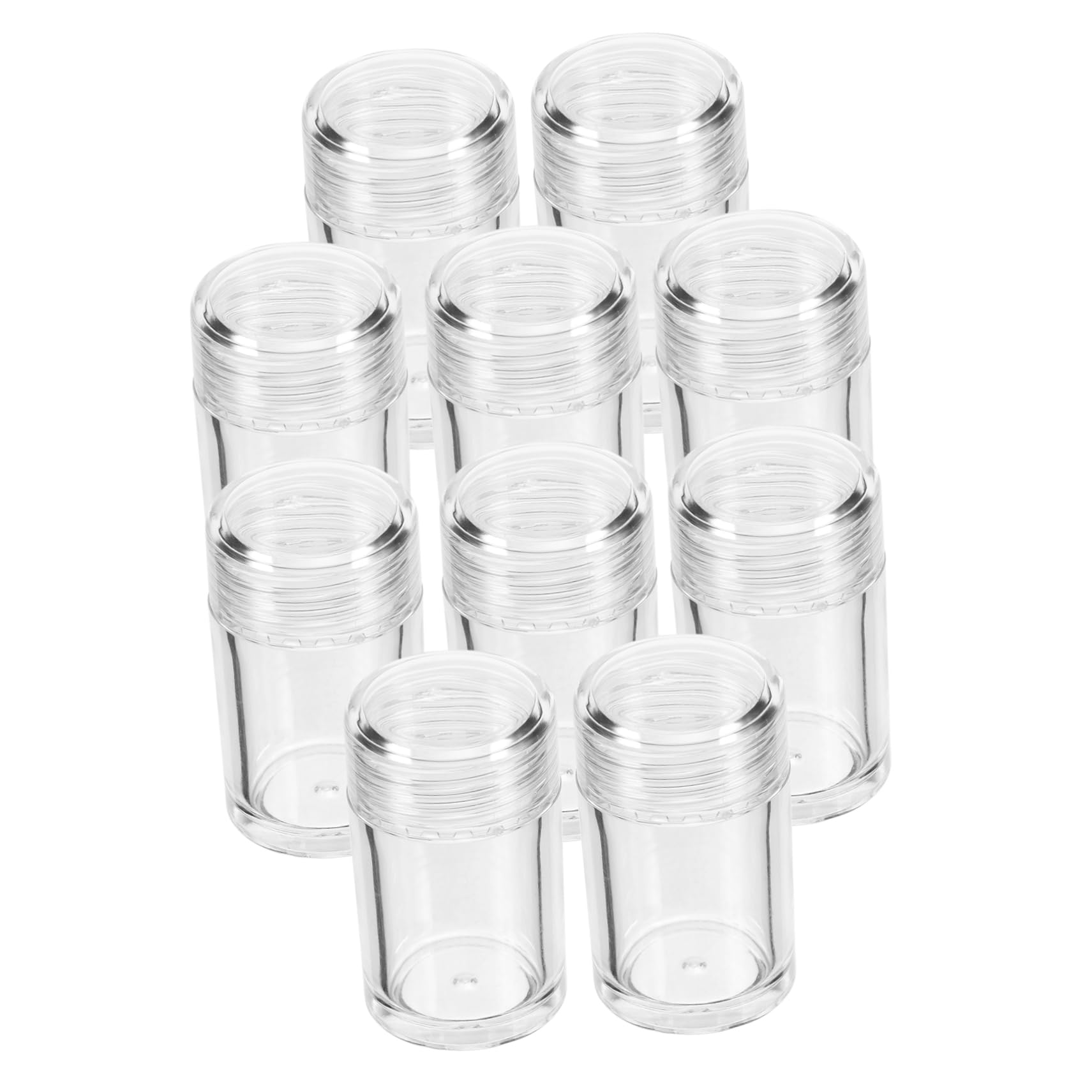 Beavorty 5 Sätze 5 Ml Flasche Für Losen Puder Mit Netz Make Up Spenderflasche Spender Lose Behälter Spüle Hautpflegeflaschen Leerer Behälter Entleerung Von Spülmittel 12 Stück * 5