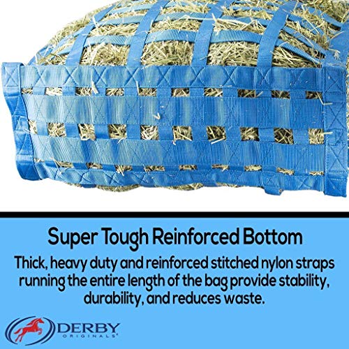 Derby Originals Supreme Patented Four Sided Slow Feed Horse Hay Bag - Image 5