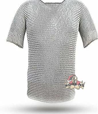 KORE NS Aluminium Chainmail Shirt Butted Middeleeuwse Chain Mail