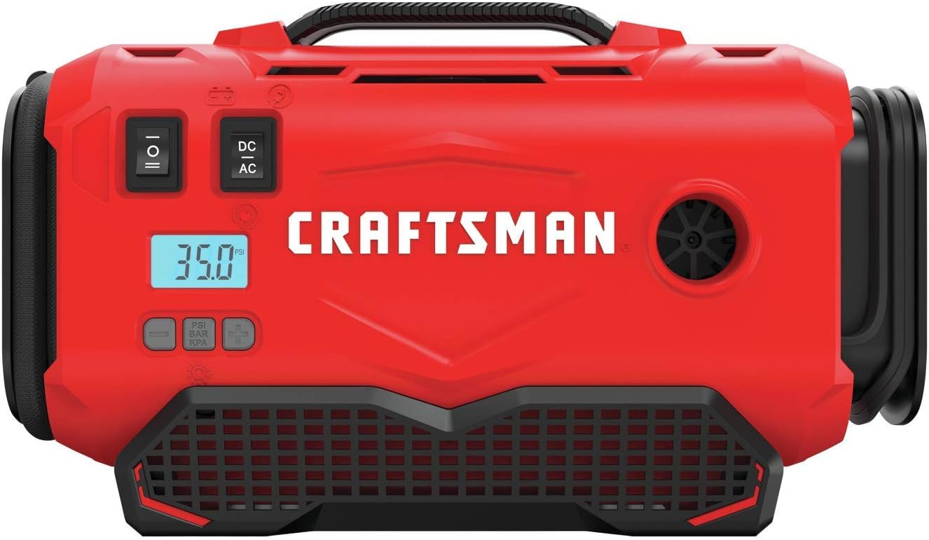 Craftsman CMCE520BR V20 Lithium-Ion Cordless Inflator (Tool Only) (Renewed)