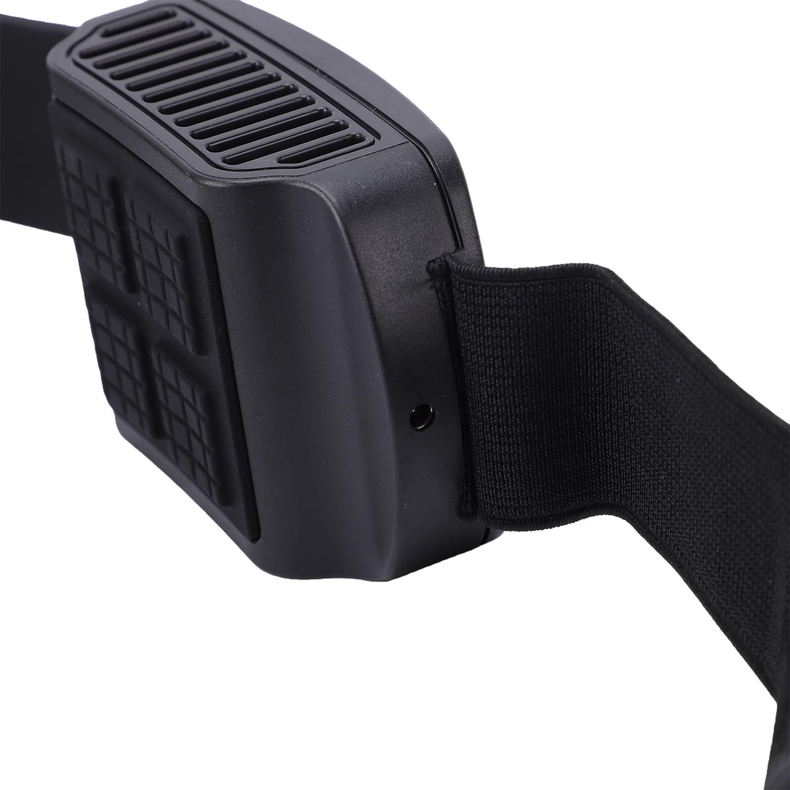 POENVFPO Tragbarer Taillenventilator, 3 Geschwindigkeiten, Geräuscharmer, Einstellbarer Verschleißkühlventilator mit 5 Ventilatoren für Outdoor-Aktivitäten