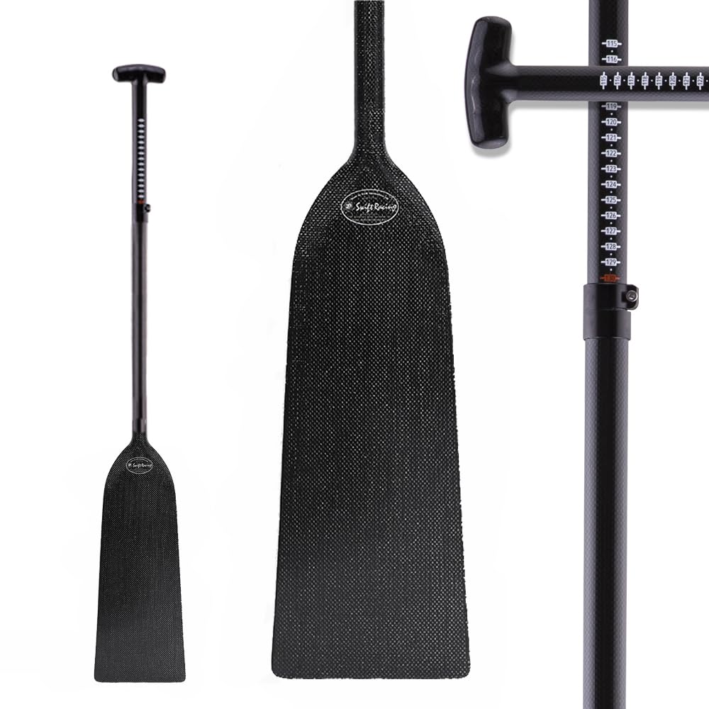 IDBF Approvato Fibra di Carbonio Dragon Alluminio Morsetto Regolabile Dragon Boat Paddle con Tip Guard Protector