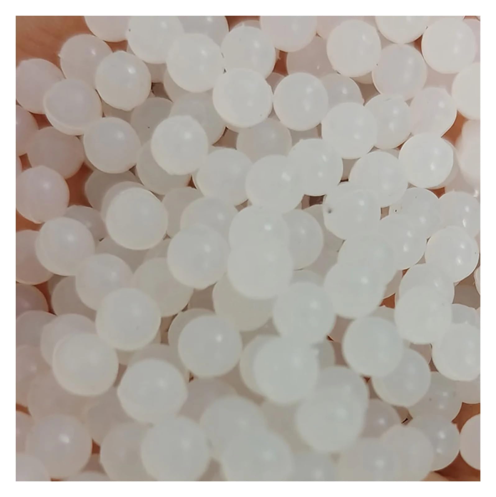 Diámetro 2/2, 5/3/3, 5/4/5/5, 5/6/6, 5-65mm, bola de silicona sólida redonda blanca, bola de silicona de sellado, piezas industriales de bricolaje (Tamaño : 19mm)