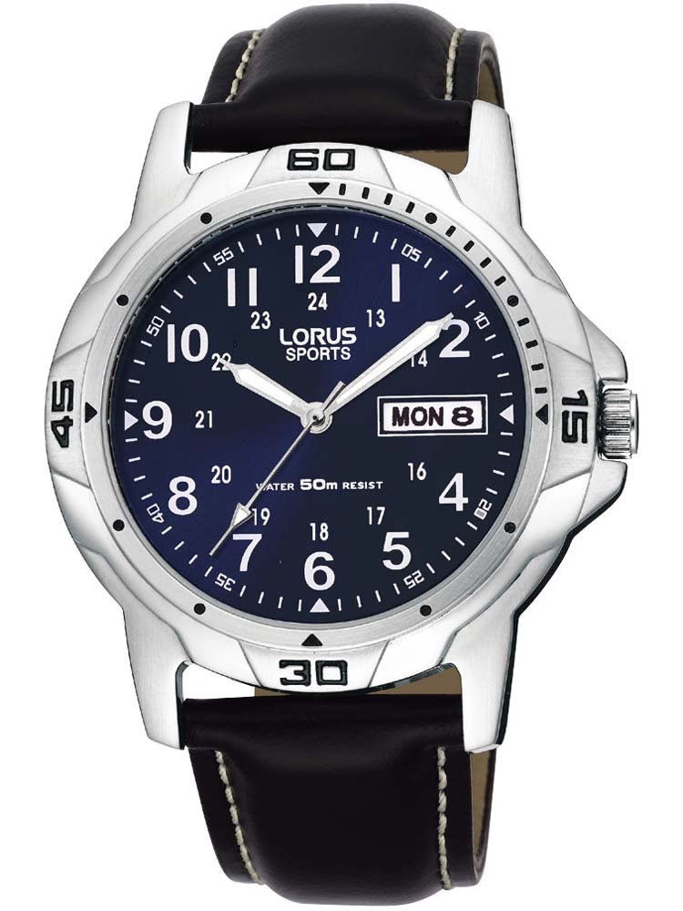 Lorus Gents Sport Blue Dial 3-Hands Watch main image 1