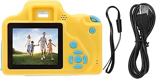 Kids Selfie Camera, 2 Inch 5M HD 1080P Toddler Video Recorder Rechargeable Electronic Mini Camera, Christmas Birthday Children (Blue)