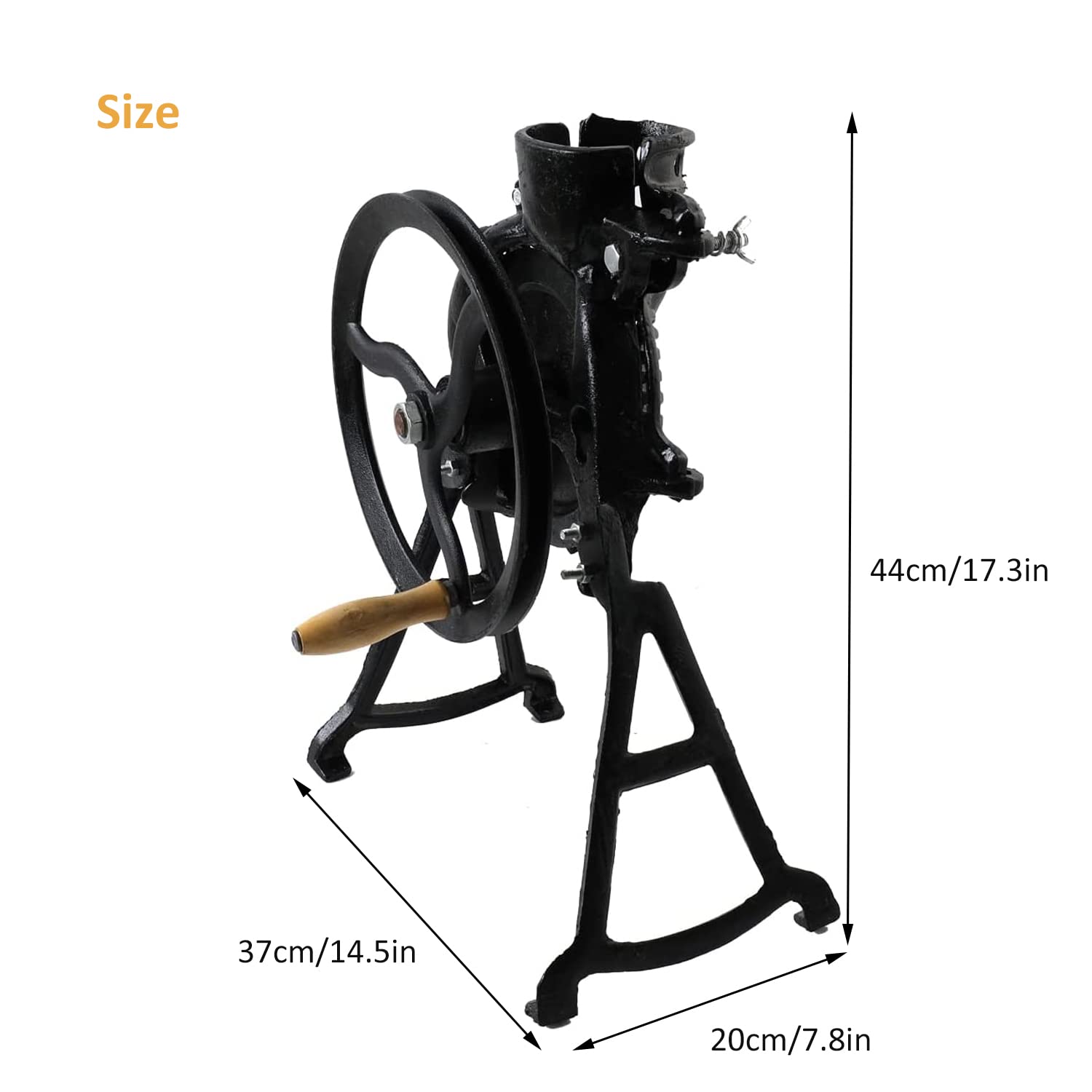 Snapklik.com : Manual Corn Thresher Machine, Hand Crank Corn Sheller ...