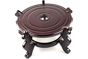 Feng Shui Display Stand for Chinese Wooden Fishbowl Planter