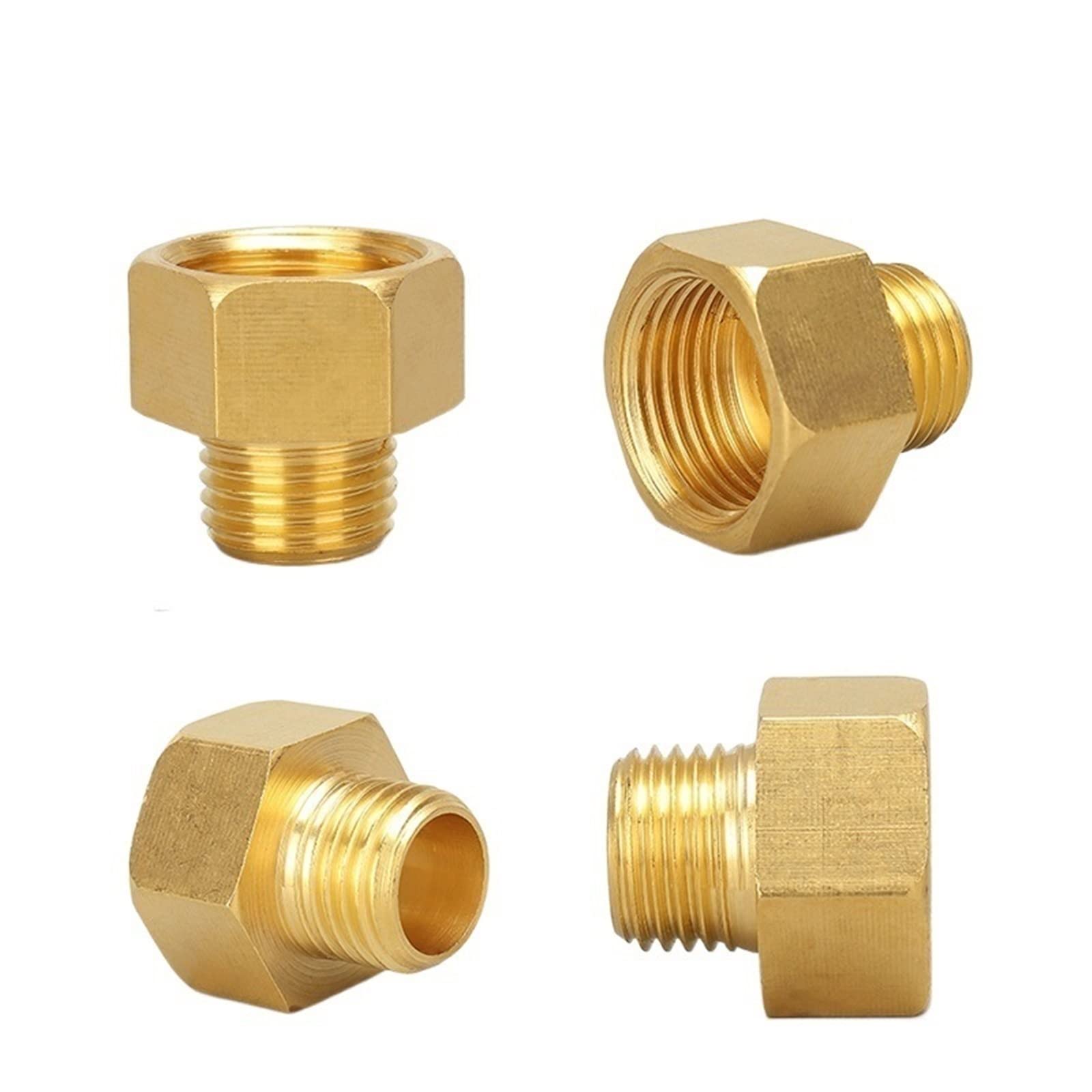 Adaptateur coupleur connecteur en laiton usiné haute résistance 4pcs