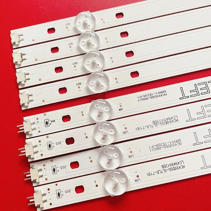 Tiras LED de retroiluminación para TV 49UJ630V y 49UK6200PLA 3