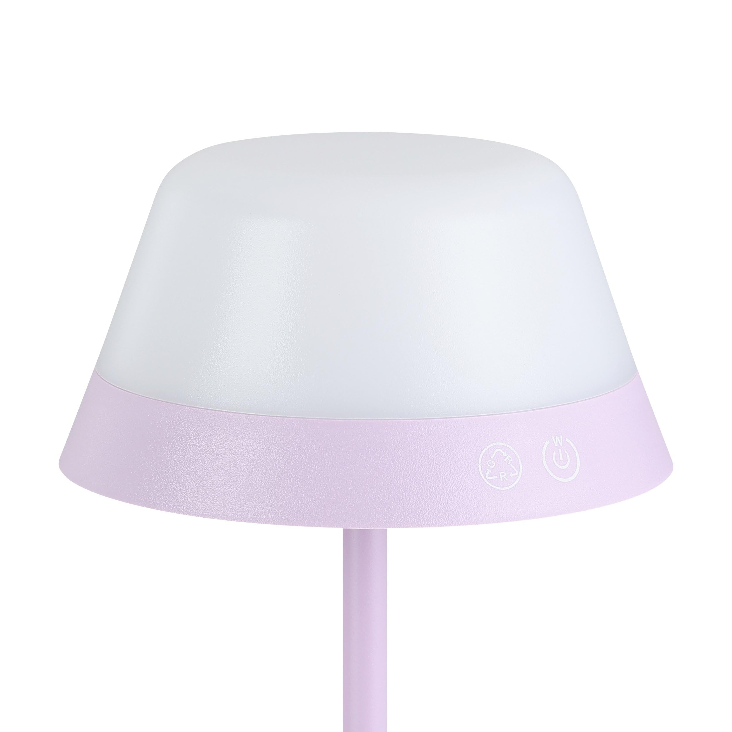 EGLO LED Tischlampe außen Meggiano, Campinglampe dimmbar