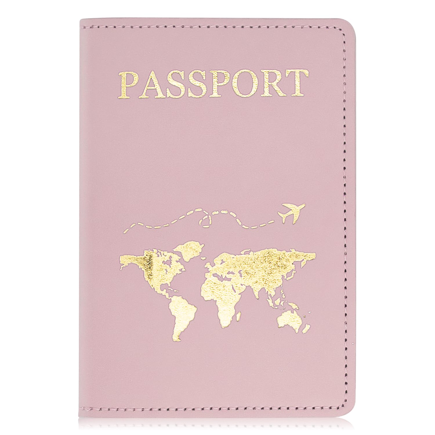 ALLY-MAGICPassport Holder Cover, PU Leather Passport Cover Case Organiser with Wallet for Credit Card, Money, Business Cards, Passport, Boarding Passes for Women Men Y7PGHZJ