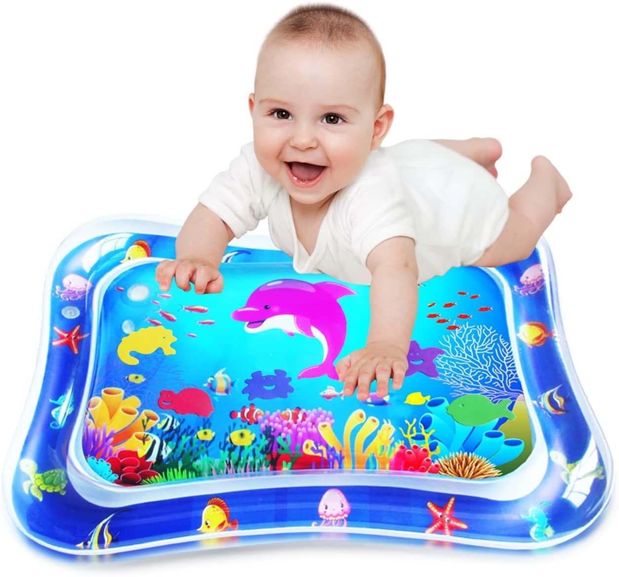 Buy VELANTO Baby Kids Water Play Mat Inflatable Tummy Time Play Mat