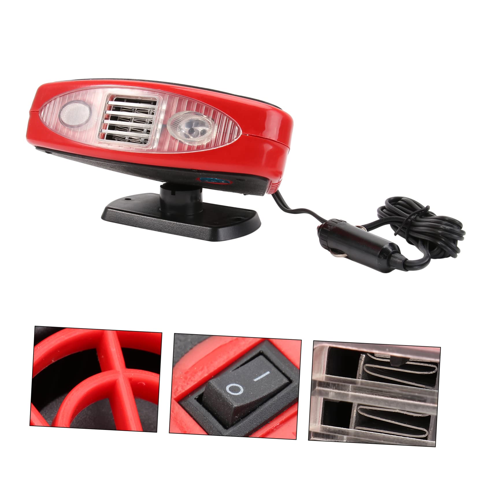Desempañador Portátil de 150w para Parabrisas de Vehículo