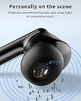Vista 5 de Wireless Earbuds, Bluetooth 5.4 Headphones with 50H Playback, Deep Bass Stereo Ear Buds Clear Calls with LED Power Display, IPX7 Waterproof, in-Ear