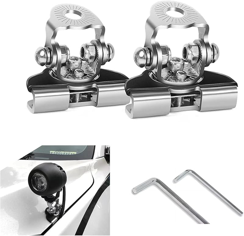 Suporte para Barra de LED ijuicy com Ajuste para Capô – 2 unidades