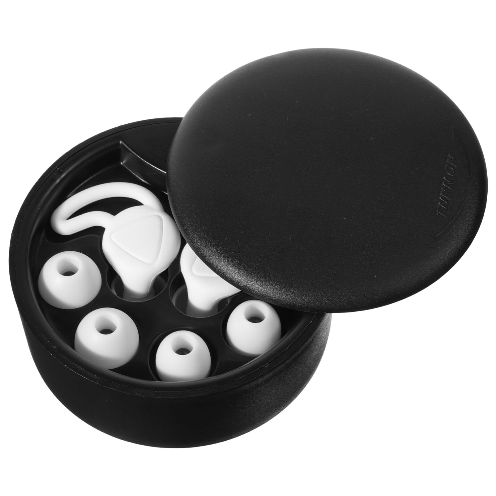 SUPVOX Swimming Ear Plugs Waterproof Silicone Ear Plugs Water Sports Ear Protector for Swimming Showering Bathing Surfing Snorkeling White