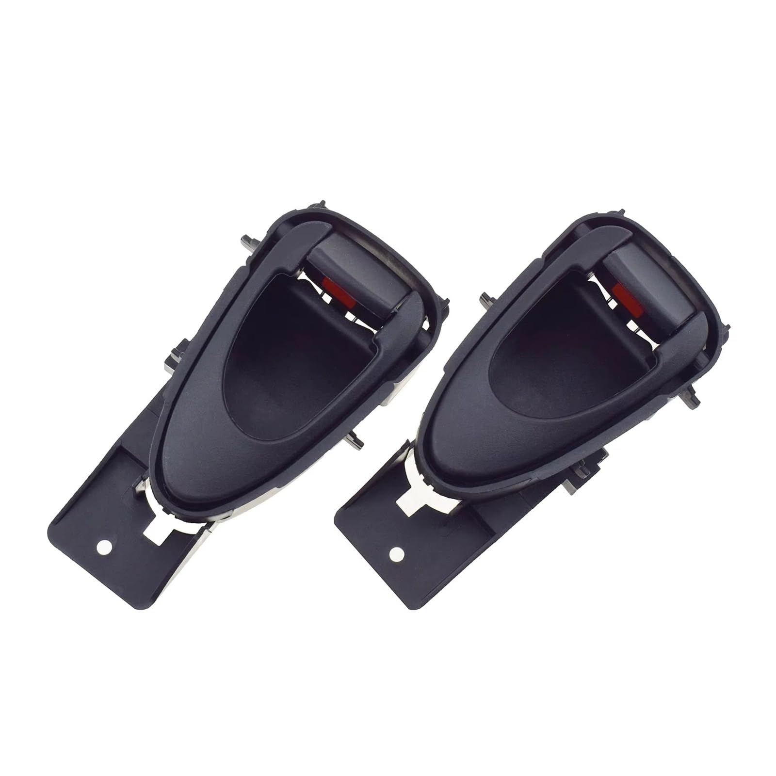 NingRuiBhd Car Interior Door Handle for Daewoo for Lanos 1998 1999 2000 2001 2002 Front Rear Left Right Interior Door Handle 96276439 96276437(2pcs Pair)