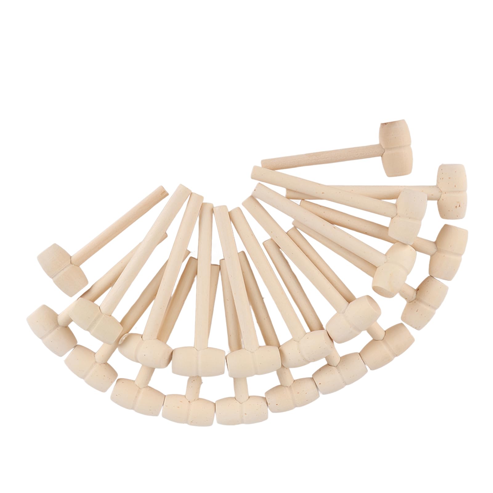 Mini Wooden Hammers, Portable Heart Hammer Practical Improve Hand Eye Coordination for Chocolate Heart