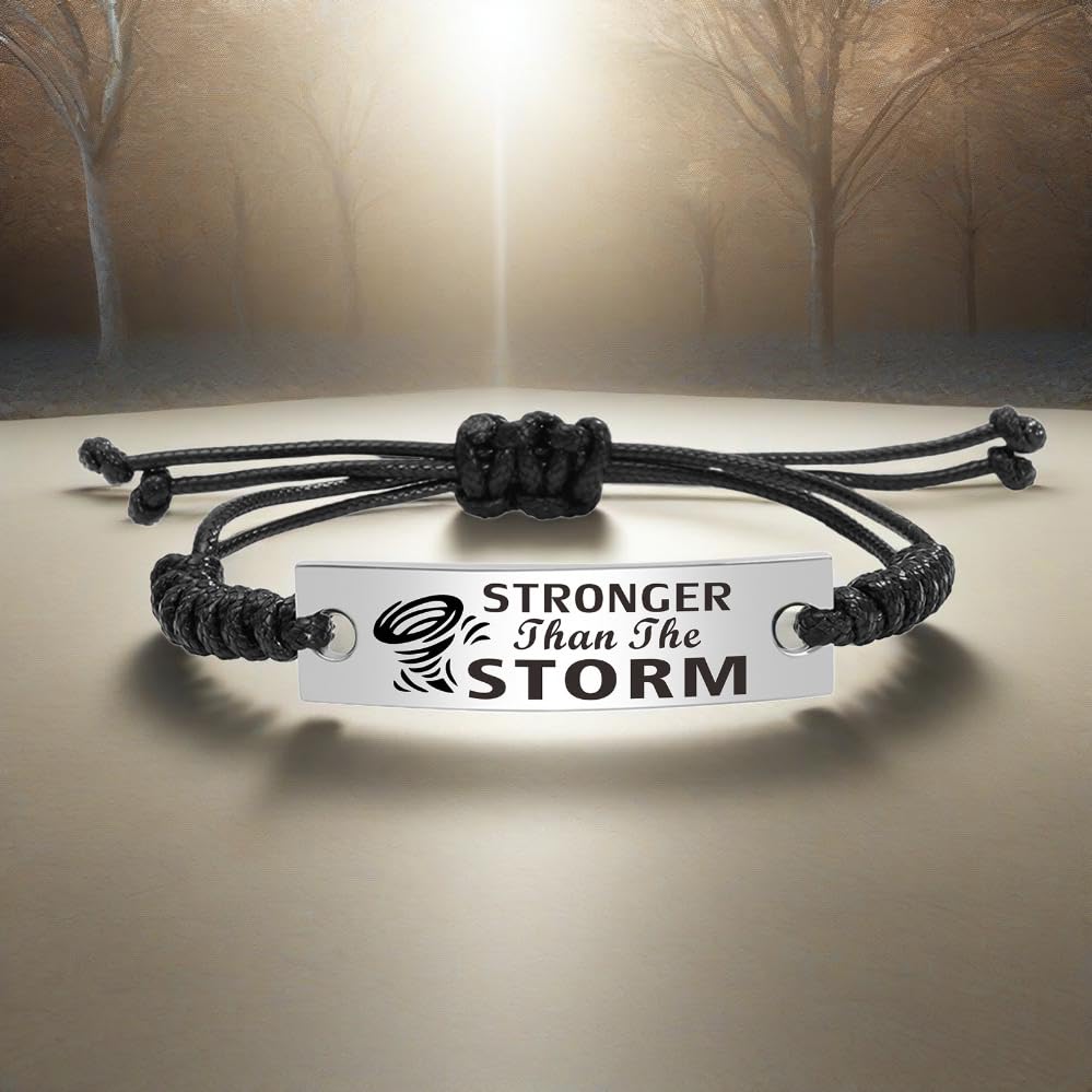 Kisseason Inspirational Mantra Bracelet Jewelry Adjustable Friendship Bangle Bracelet2