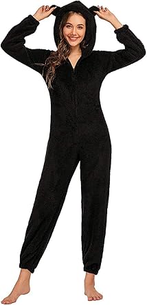 Furry onesies for womens Clearance