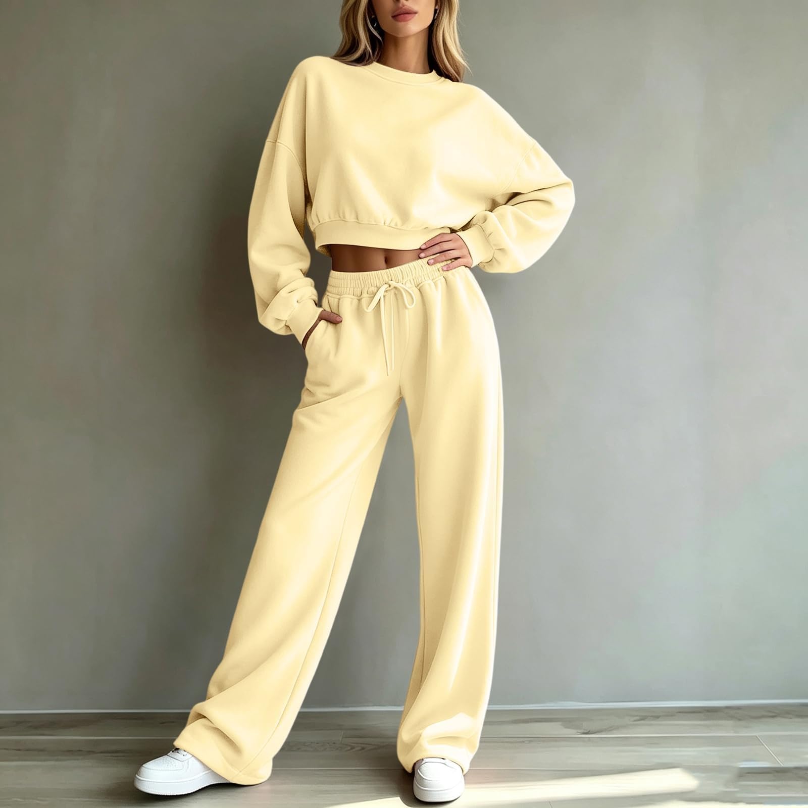 Conjunto deportivo de mujer tallas grandes - Chándal para mujer de algodón