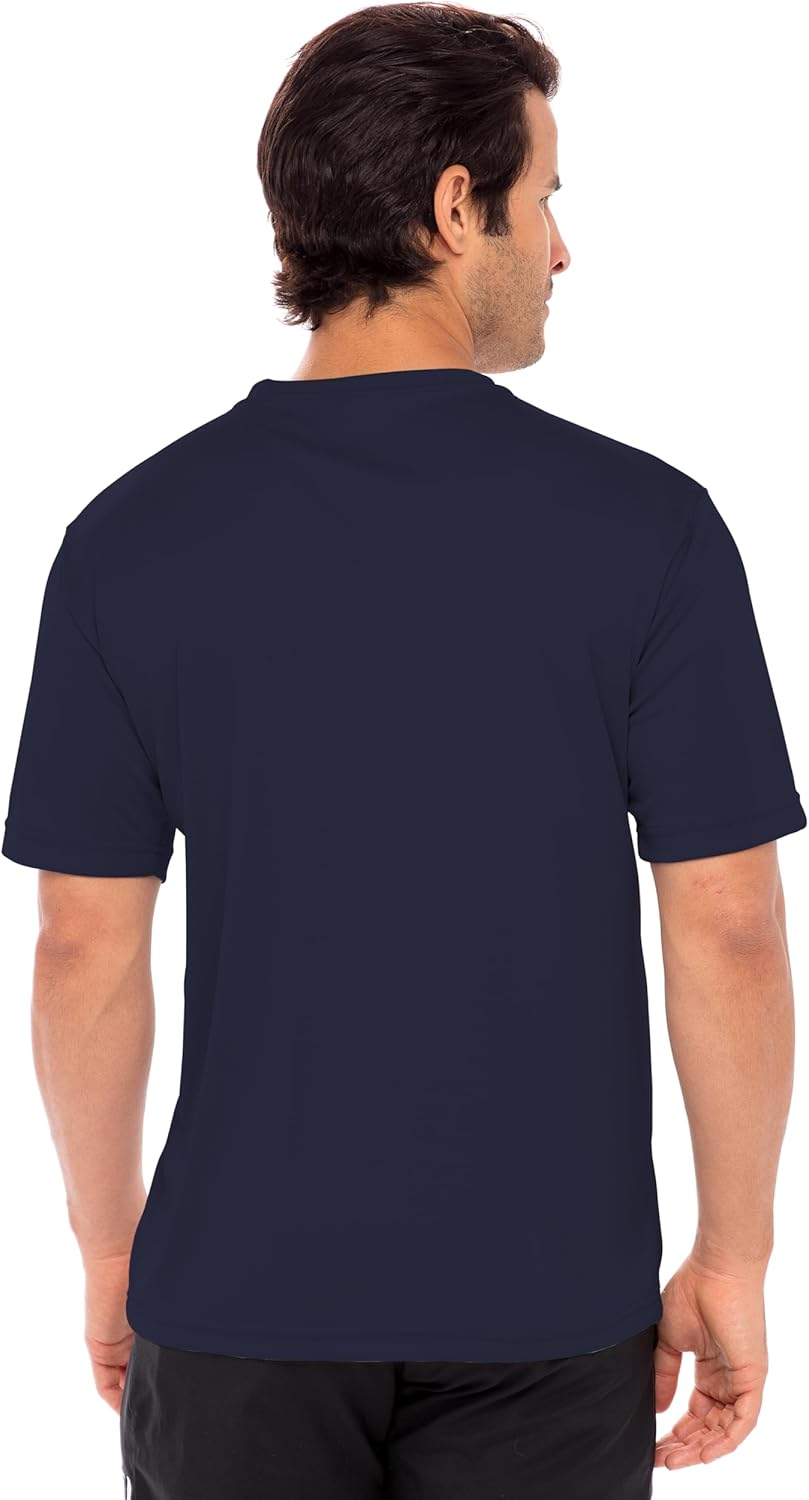 Opna Men's Big & Tall Short Sleeve Moisture Wicking Athletic T-Shirts Regular Sizes & XLT's - Image 4