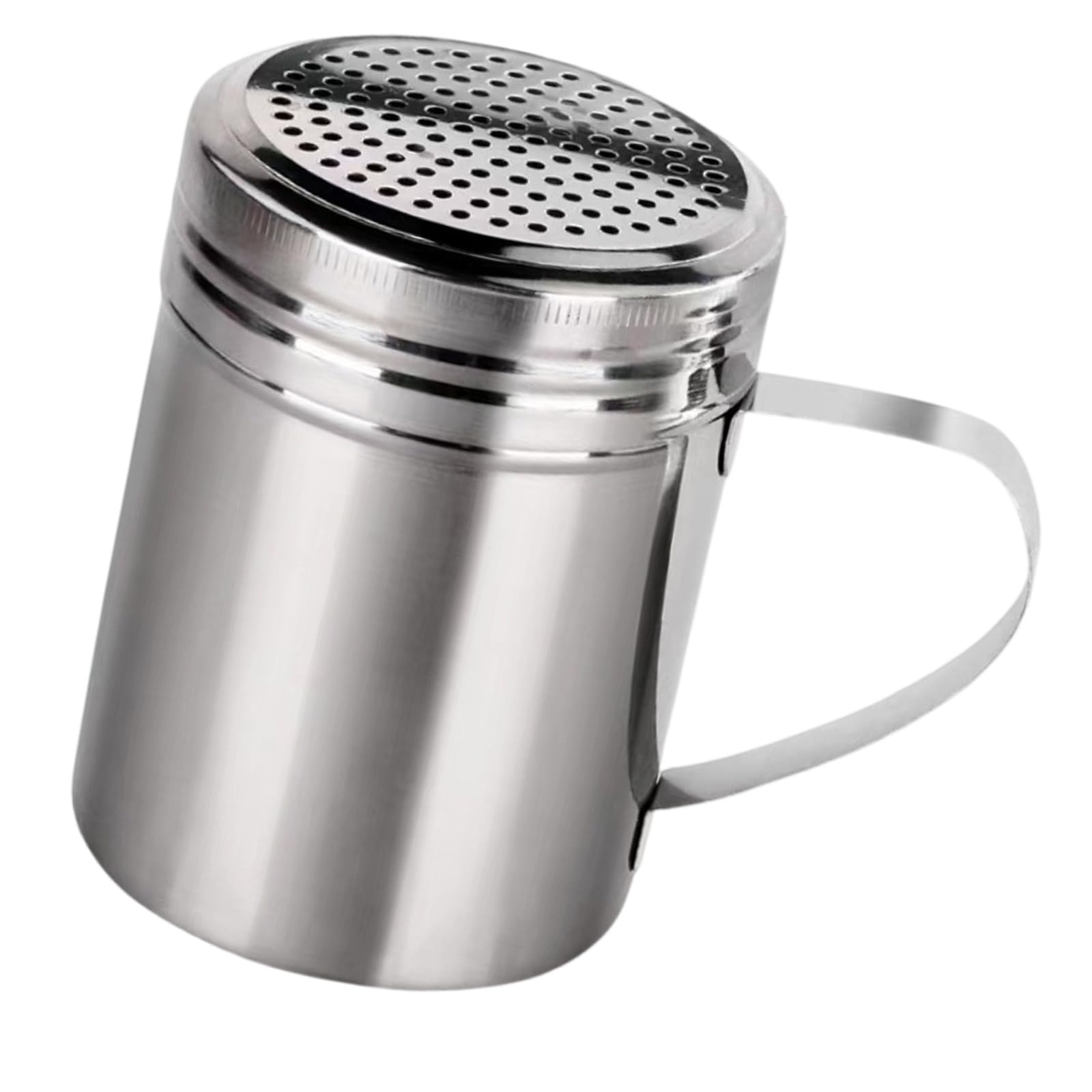 Piceioep Durability Powder Shaker for Uniform Sprinkling in Homes Baking Professional Coffee Making Cooking Barbecue Accessory